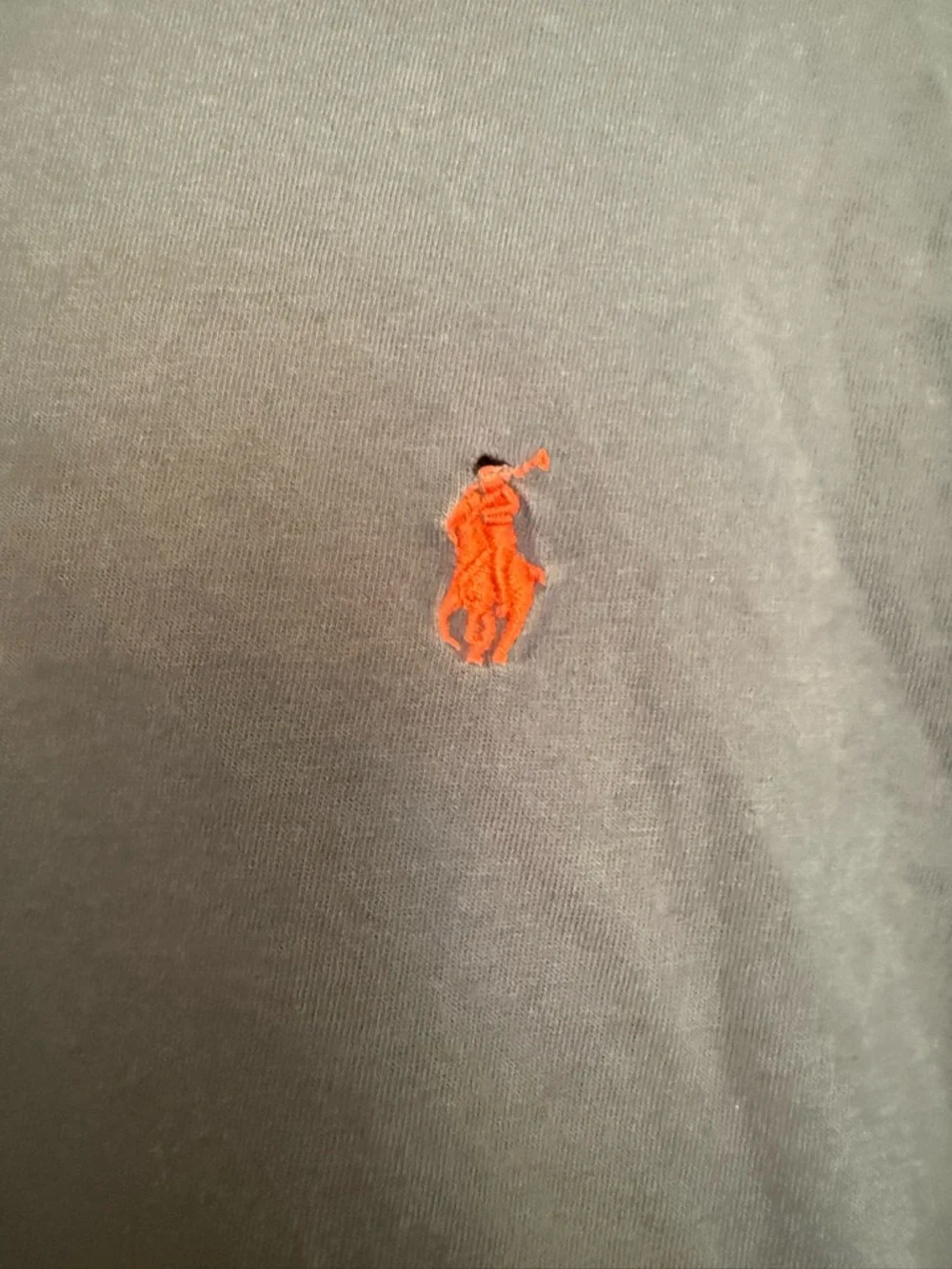Polo by Ralph‎ Lauren Navy V-Neck Tee with Red Pony